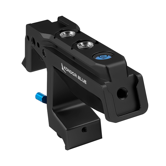 Kondor Blue Talon Top Handle NATO Rail for Cameras, Monitors & Cages - Raven Black