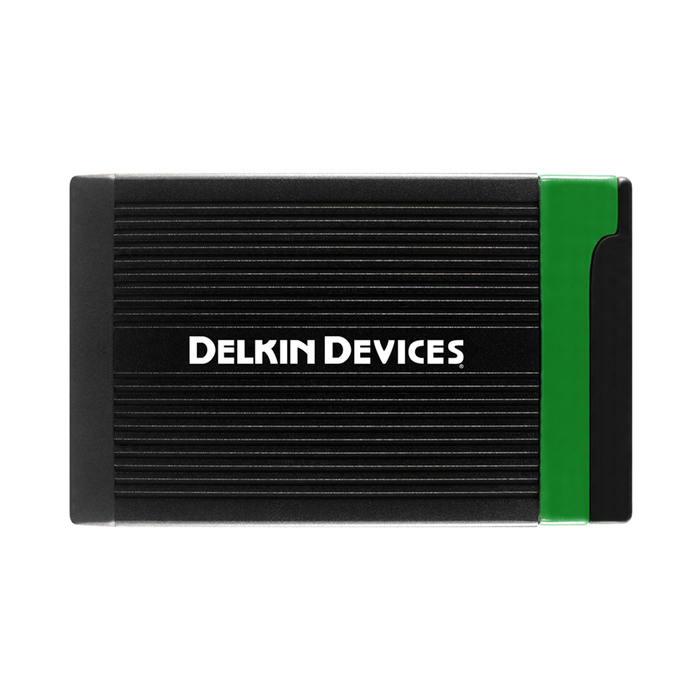 Delkin Devices USB4 CFexpress Type B Memory Card Reader with CFexpress Type A to B Adapter