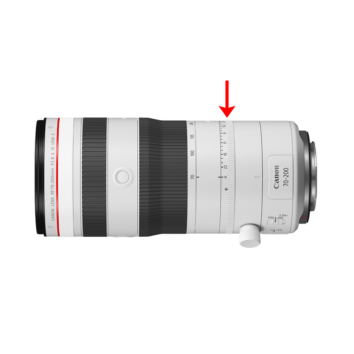 Canon RF 70-200mm f/2.8 L IS USM Z Lens - White