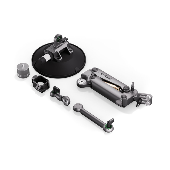 Tilta Hydra Alien Mini Car Mount with Regular Suction Cup - Titanium Gray