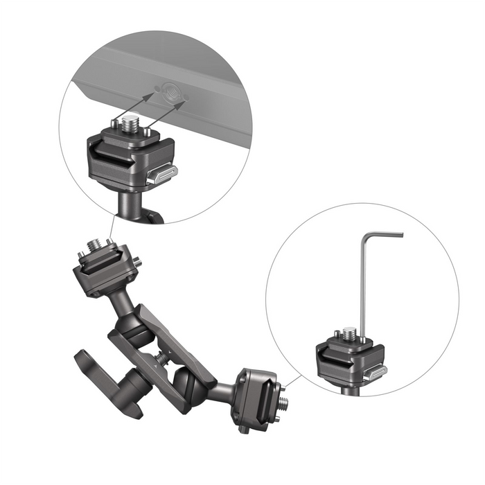 SmallRig HawkLock H21 Quick Release Magic Arm with Ball Heads 4488
