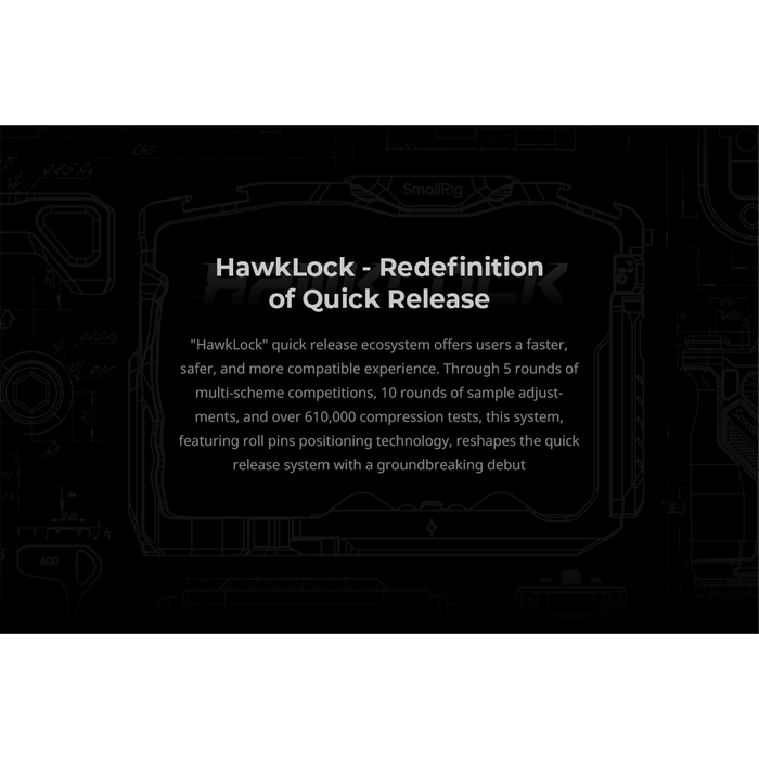 SmallRig HawkLock H21 Quick Release Magic Arm with Ball Heads 4488
