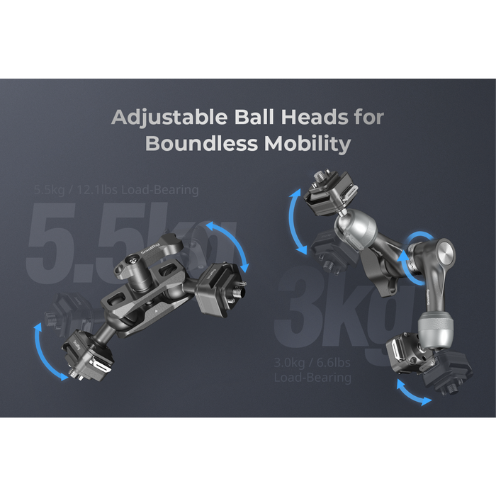 SmallRig HawkLock H21 Quick Release Magic Arm with Ball Heads 4488
