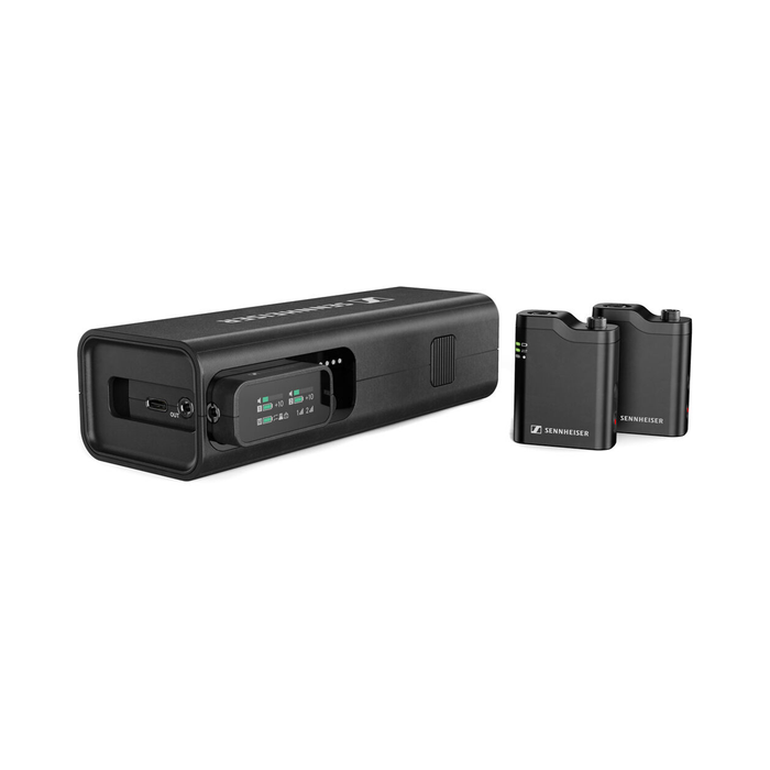 Sennheiser Profile 2-Person Clip-On & Handheld Wireless Audio System/Recorder for Camera & Smartphone