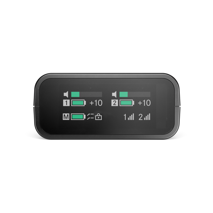 Sennheiser Profile 2-Person Clip-On & Handheld Wireless Audio System/Recorder for Camera & Smartphone