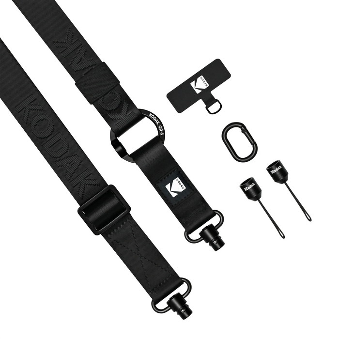 Kodak Multi-Purpose Camera Strap, 32-57" - Black