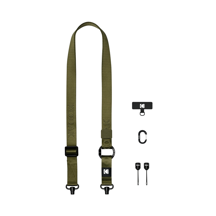 Kodak Multi-Purpose Camera Strap, 32-57" - Olive