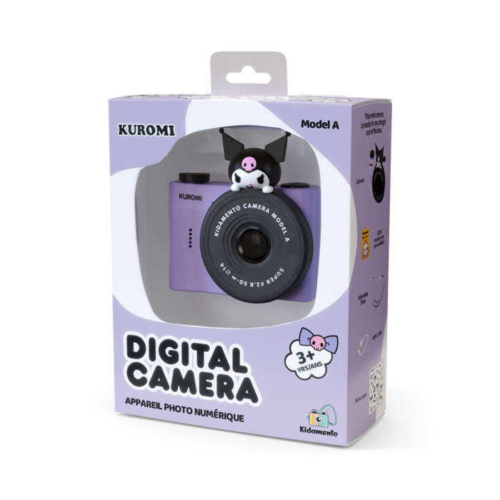 Kidamento Model A Mini Digital Camera for Kids - Kuromi