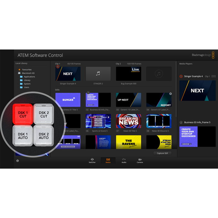 Blackmagic Design ATEM Television Studio 4K8 Professional Live Production Switcher