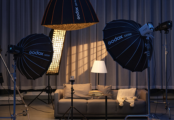 Godox LITEMONS LA150R Full-Color LED Video Light - Black