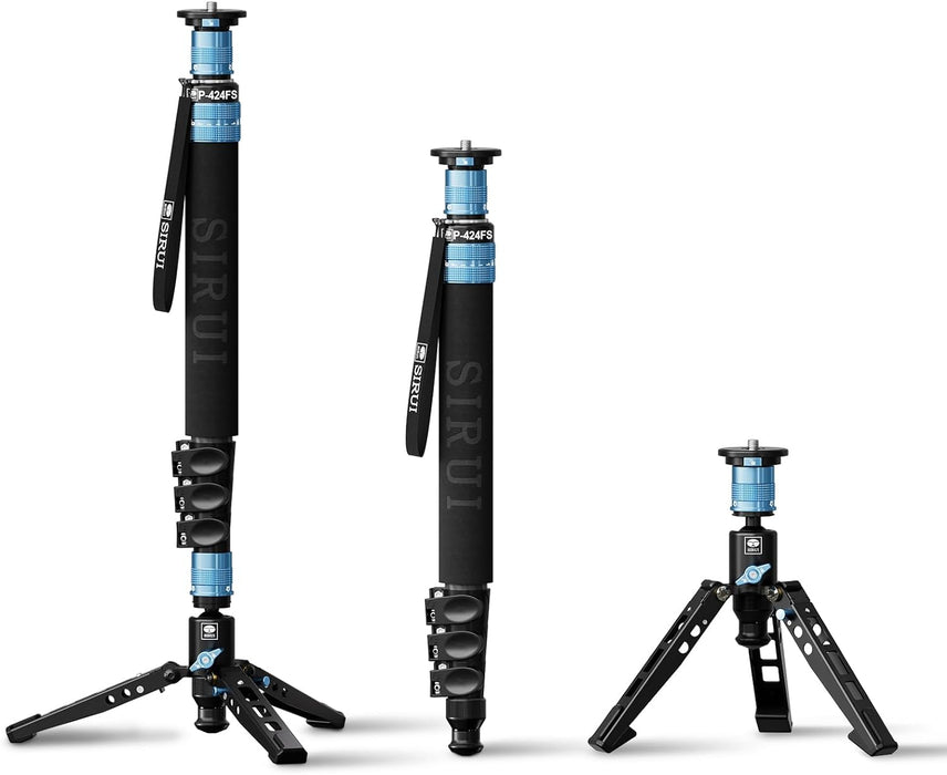 Sirui P-424FS 4-Section Carbon Fiber Monopod