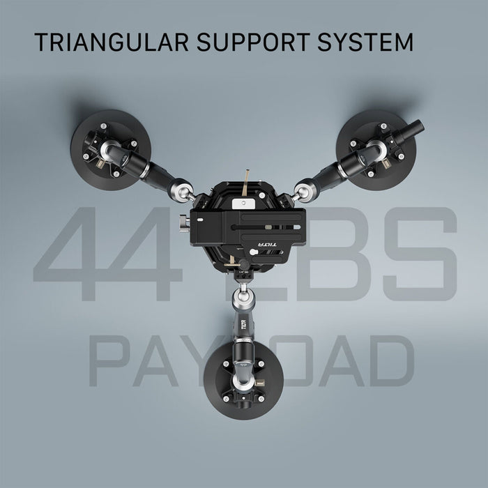 Tilta Hydra Articulating Car Mounting System with Electronic Suction Cups