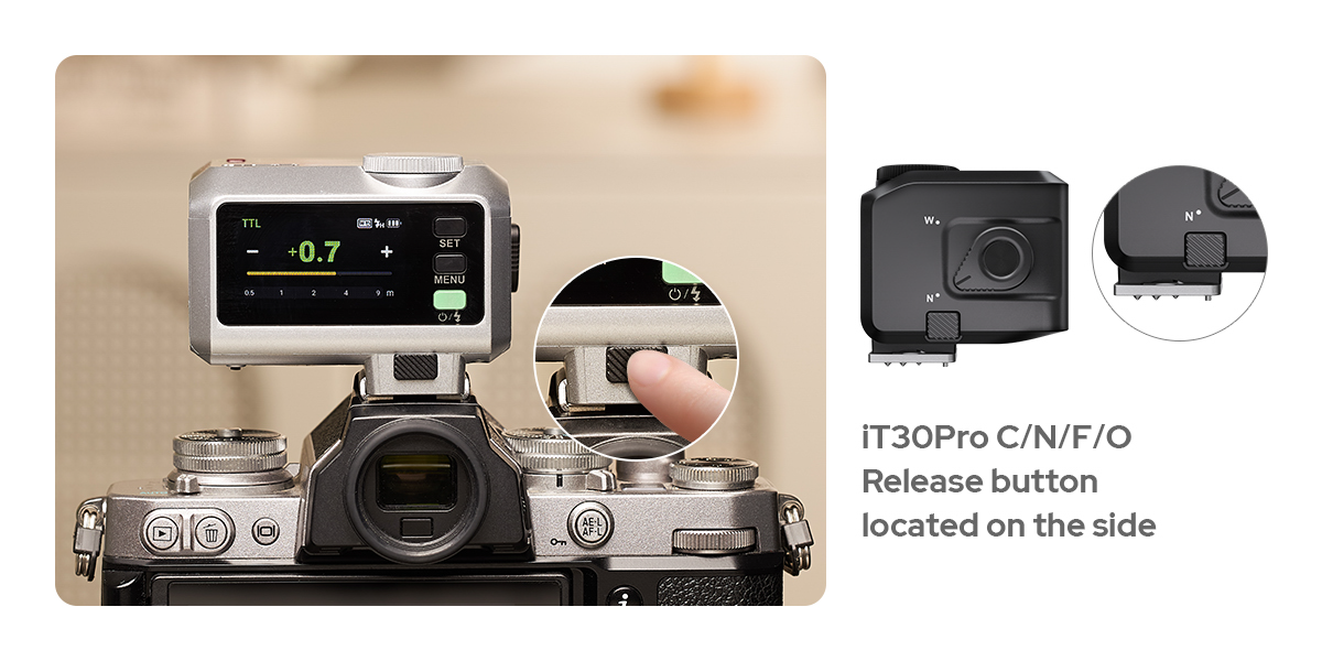 Godox IT30Pro S TTL Mini Flash for Sony - Black