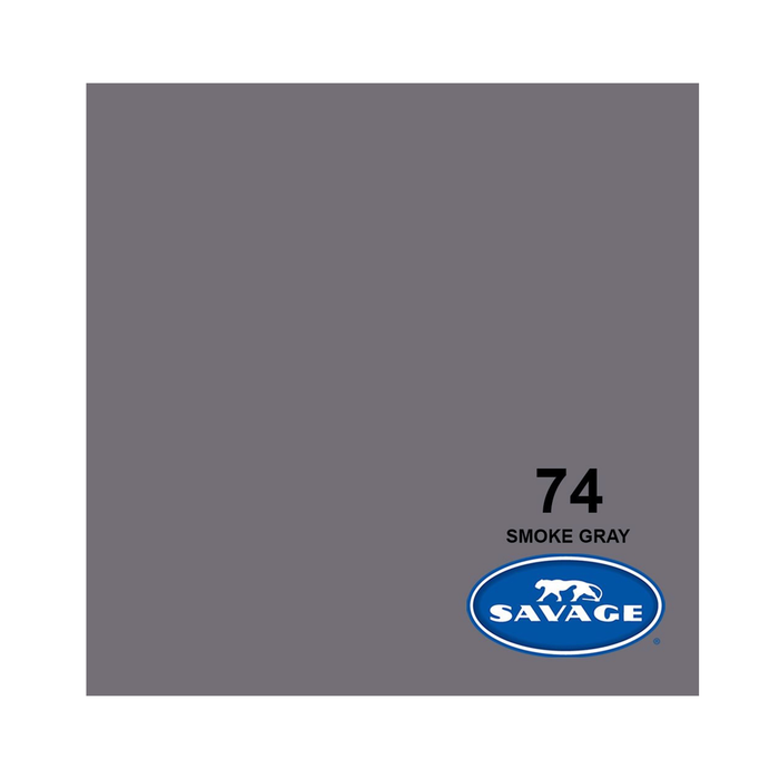 Savage #74 Smoke Gray Seamless Background Paper 53" x 36'