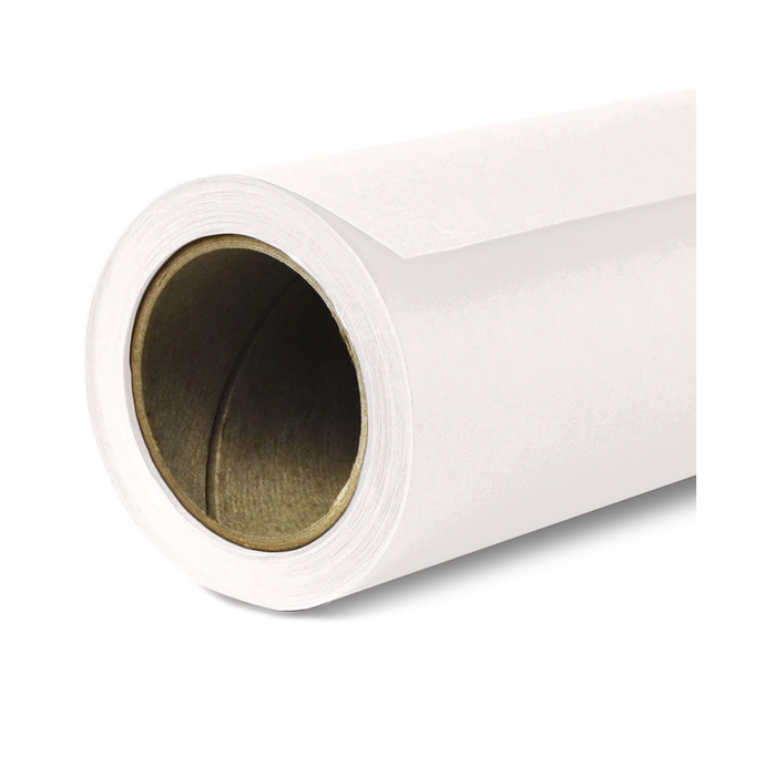 Savage #50 White Seamless Background Paper 107" x 36' - In Store Pick Up Only