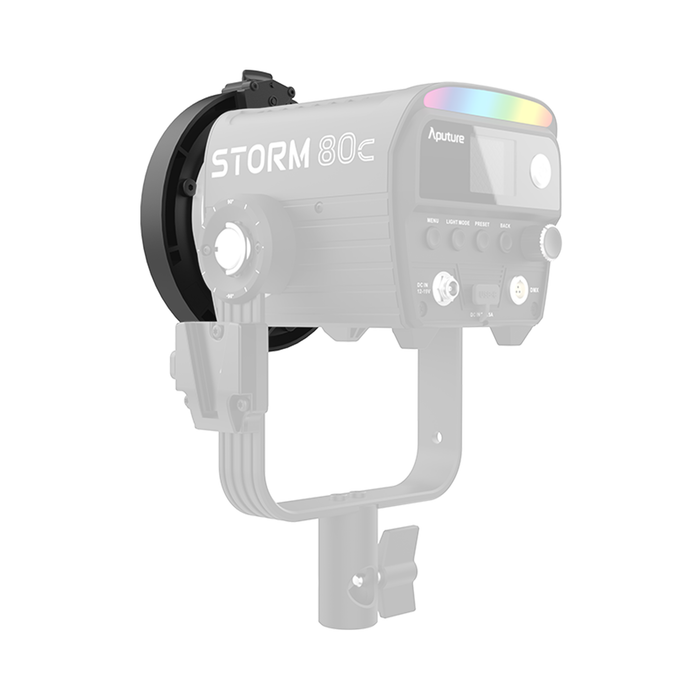 Aputure Mini ProLock to Full Size Bowens Mount Adapter for STORM 80c Monolight