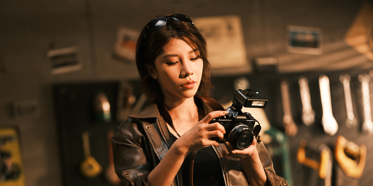 Godox Lux Junior II Retro Camera Flash for Canon