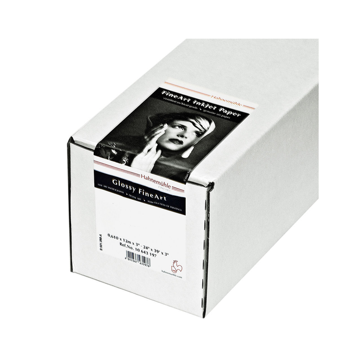 Hahnemühle FineArt Baryta Satin Inkjet Paper 300, 17" x 39' - Roll