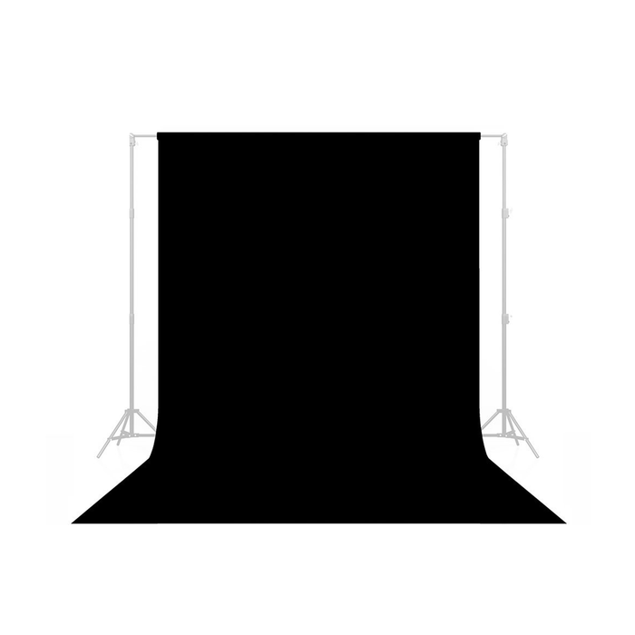 Savage #20 Black Seamless Background Paper 107" x 36' - In Store Pick Up Only