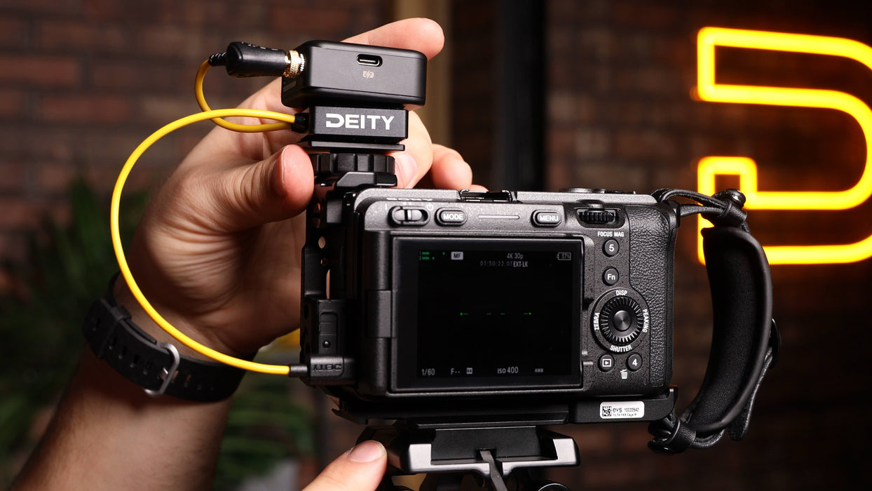 Deity Microphones C23 Timecode Cable for Sony FX3 / FX30 Cameras