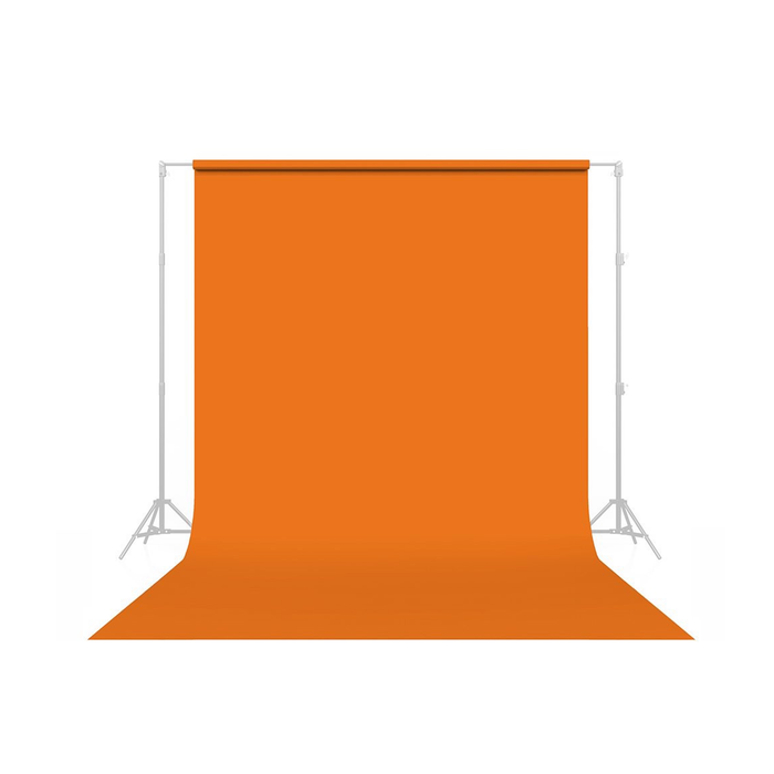 Savage #40 Orange Seamless Background Paper 107" x 36' - In Store Pick Up Only