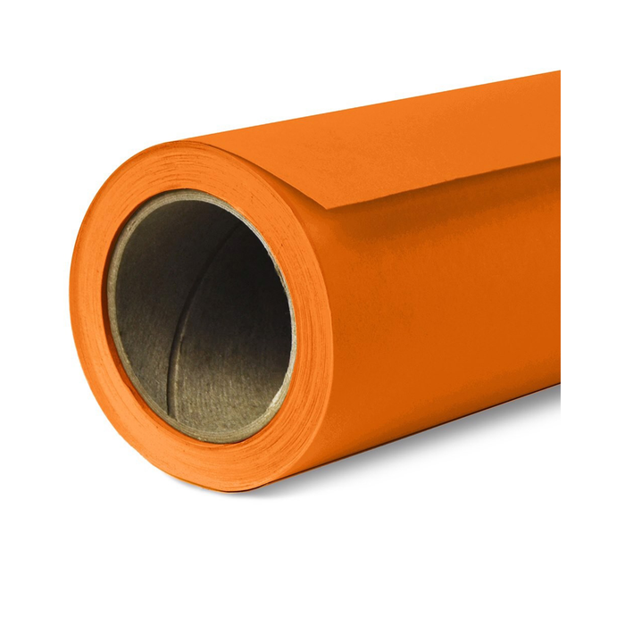 Savage #40 Orange Seamless Background Paper 107" x 36' - In Store Pick Up Only