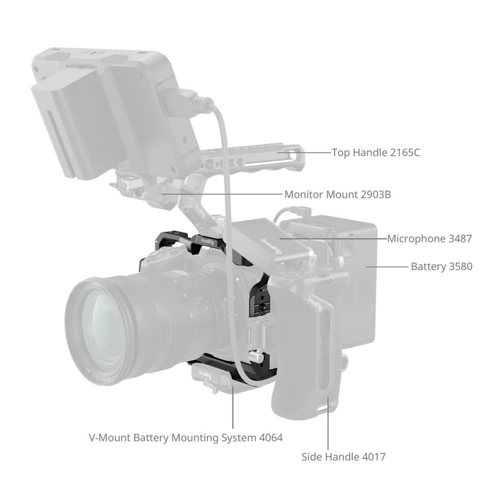 SmallRig Camera Cage for Nikon Z6 III 4519