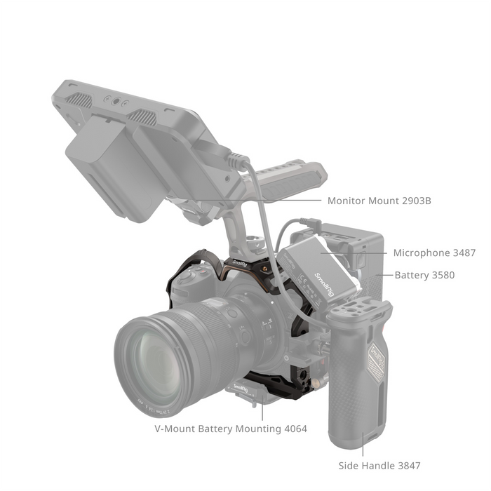 SmallRig "Night Eagle" Camera Cage for Nikon Z6 III 4521