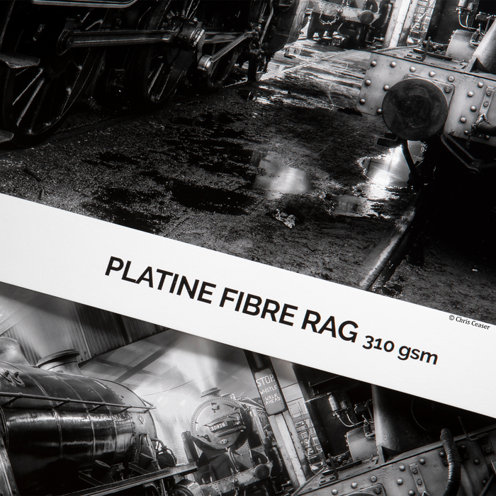 Canson Infinity Platine Fibre Rag Satin Inkjet Paper, 310 gsm, 8.5 x 11" - 25 Sheets