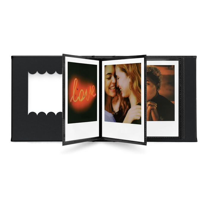 Polaroid Scalloped Photo Album Small - Black