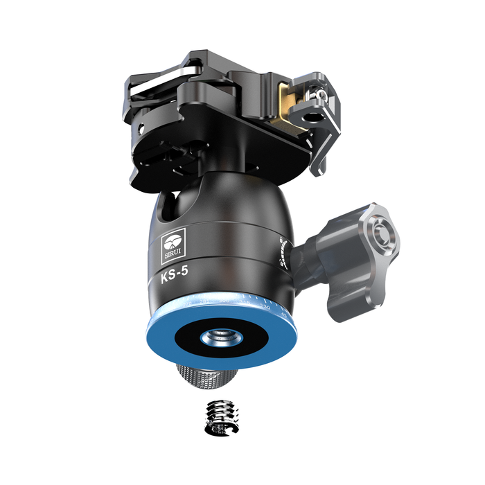 Sirui AT-125 Carbon Fiber Traveler Tripod with KS-5 Ball Head