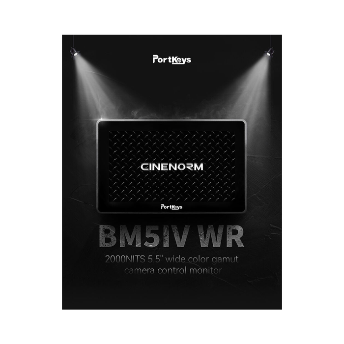Portkeys BM5IV WR 5.5" 4K HDMI/SDI Touchscreen Monitor with Camera Control