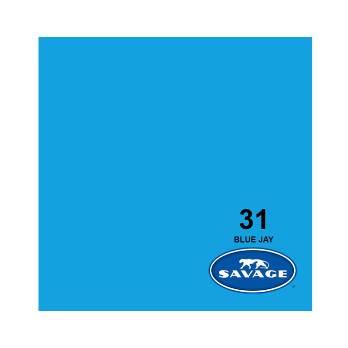 Savage #31 Blue Jay Seamless Background Paper 107" x 36' - In Store Pick Up Only