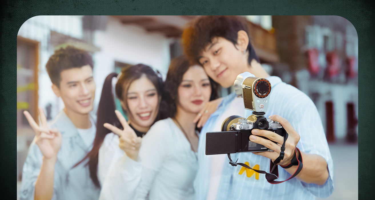 Godox Lux Cadet Retro Camera Flash - Silver