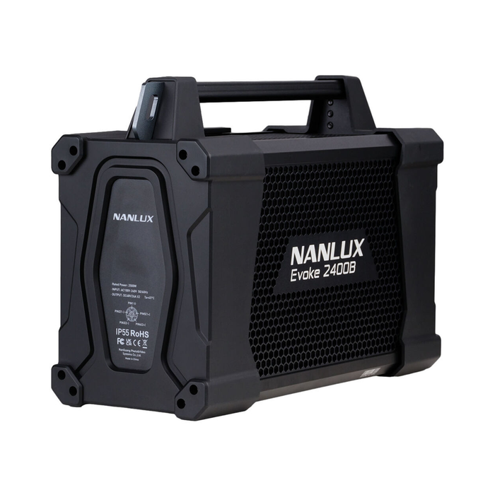 Nanlux Evoke 2400B Bi-Color LED Monolight Kit with 45° Reflector and Full System Flight Case