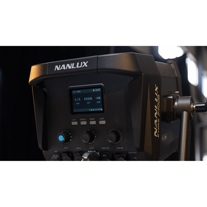 Nanlux Evoke 2400B Bi-Color LED Monolight Kit with 45° Reflector and Full System Flight Case
