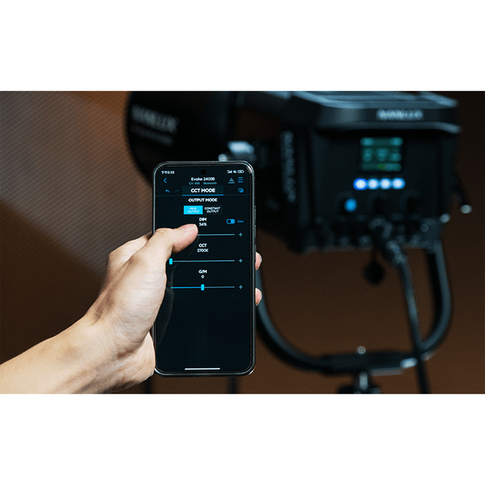 Nanlux Evoke 2400B Bi-Color LED Monolight Kit with 45° Reflector and Full System Flight Case