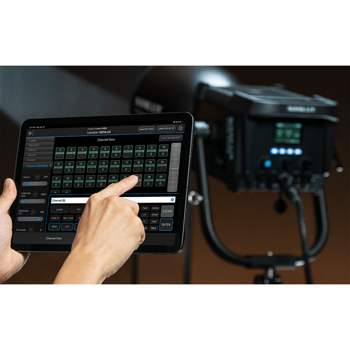Nanlux Evoke 2400B Bi-Color LED Monolight Kit with 45° Reflector and Full System Flight Case
