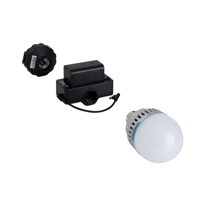 Nanlite E27 Magnetic Mount for PavoBulb 10C with Power Cable