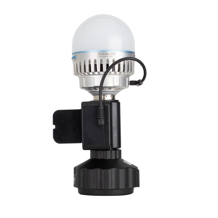 Nanlite E27 Magnetic Mount for PavoBulb 10C with Power Cable