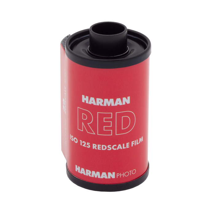Harman Red 125 Redscale Color Negative - 35mm Film, 36 Exposures, Single Roll