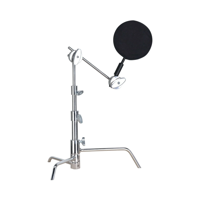 Matthews 5" Pocket C-Stand with 1/4"-20 Adapter - Black