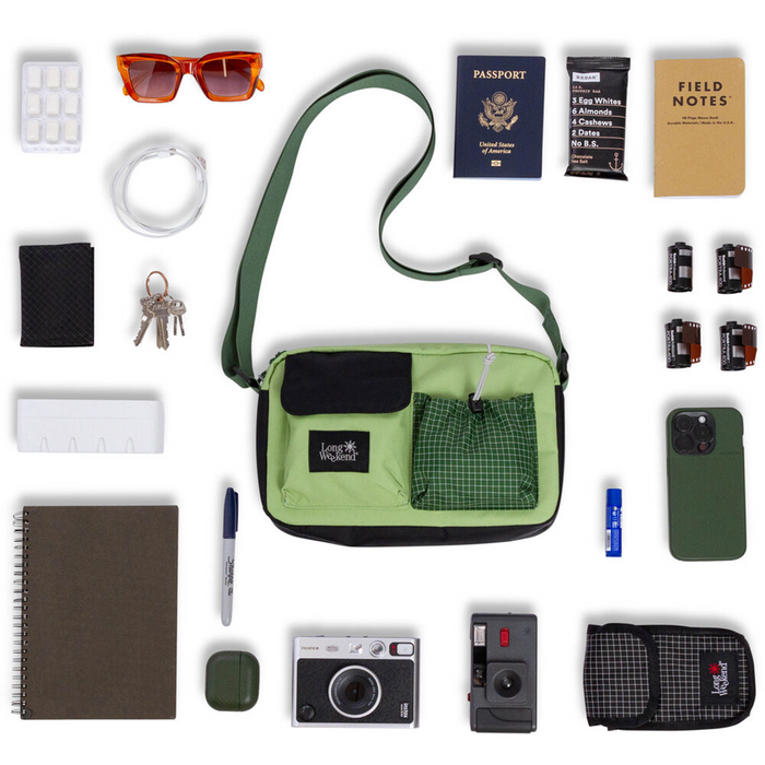 Long Weekend Santa Fe Shoulder Bag - Moss Green