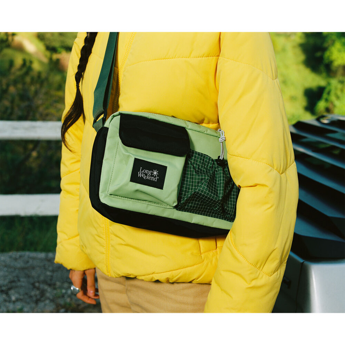 Long Weekend Santa Fe Shoulder Bag - Moss Green