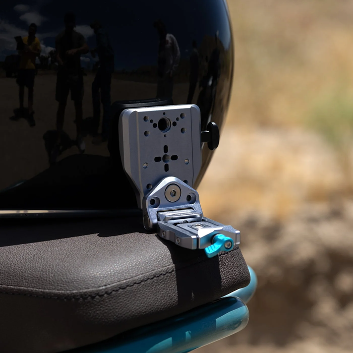 Kondor Blue ARC Battery Mount for Mini V-Mount Battery - Raven Black