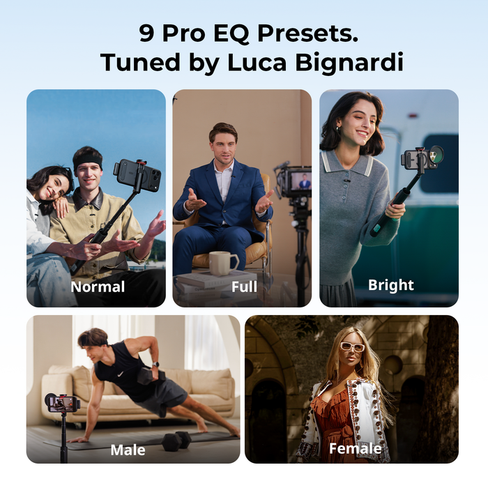 SmallRig S70 Ultra Thin Invisible Wireless Microphone for Phone & Camera (2TX + 2RX) 5715