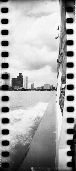 Lomography Sprocket Rocket 35mm Panoramic Film Camera - Coconut