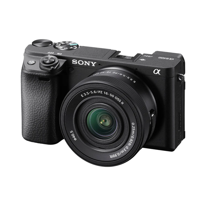 Sony Alpha a6400 Mirrorless Camera with 16-50mm f/3.5-5.6 II Lens