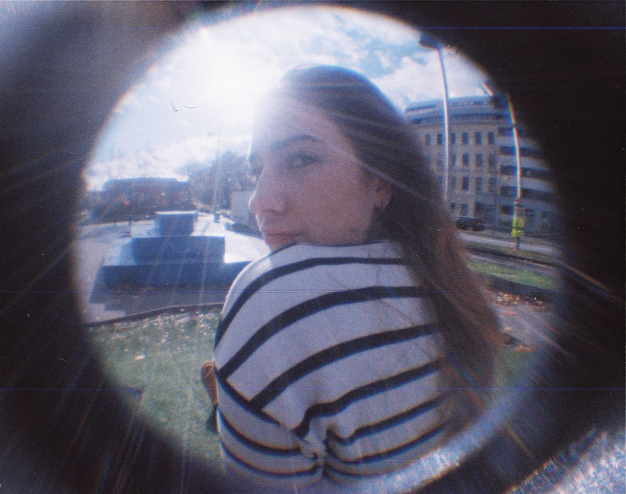 Lomography Fisheye Baby 110 Film Camera - Gold Edition
