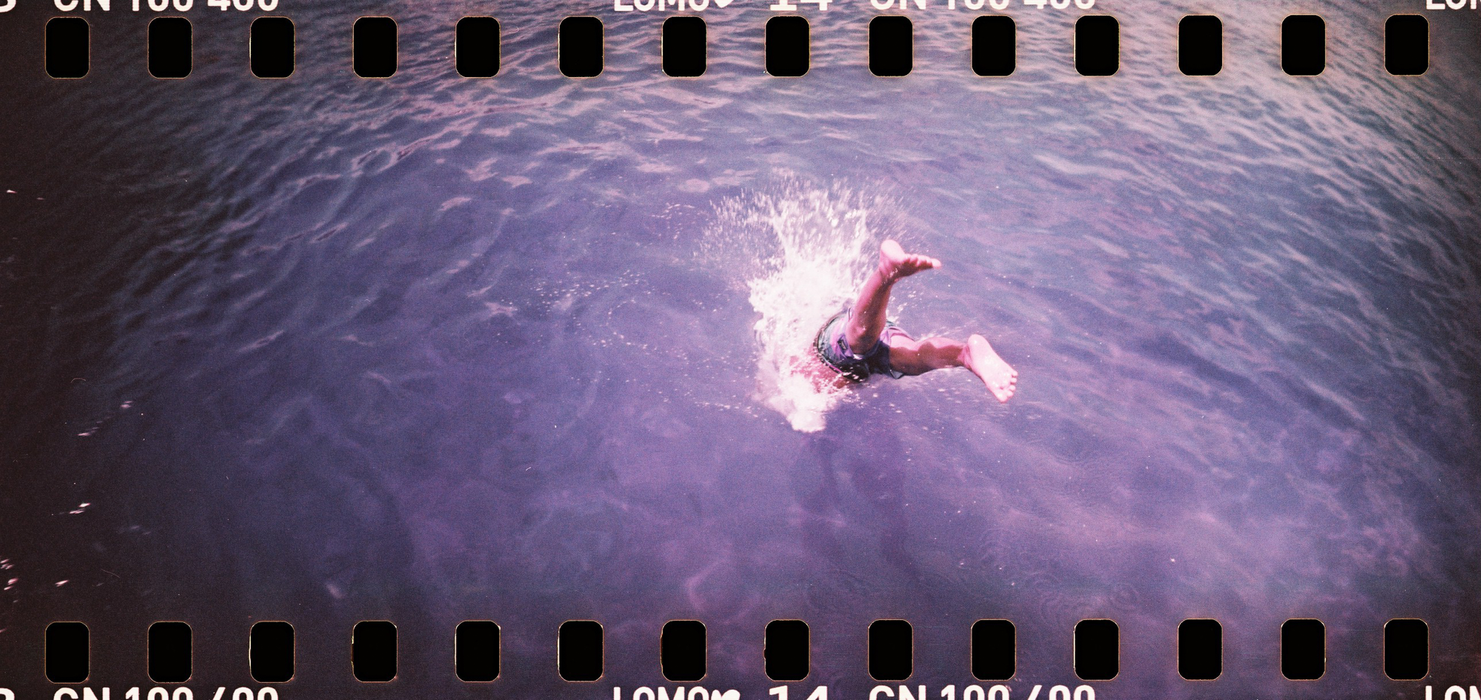 Lomography Sprocket Rocket 35mm Panoramic Film Camera - Coconut